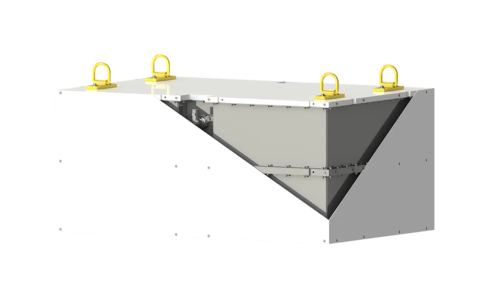 Battery box for electric machines