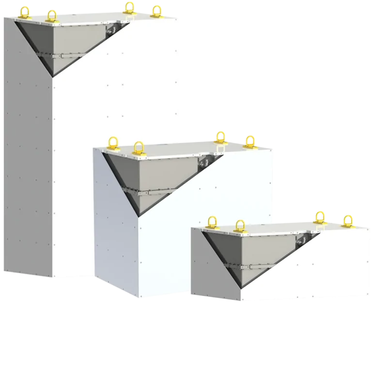 3 battery boxes